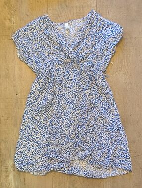 LA Hearts Blue Floral Sundress
